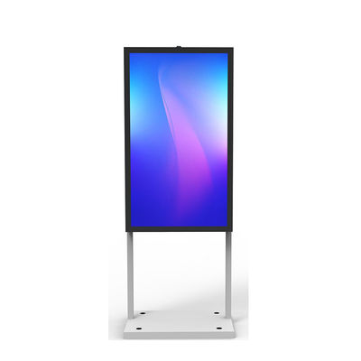Werbung des Totem-wasserdichten Kiosks der Boden-Stellungs-digitalen Beschilderung im Freien