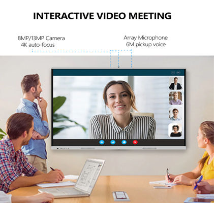 3840X2160P Smart Teaching Board Kostenlose Whiteboard-Software für Klassenzimmer Windows Mac Android iOS