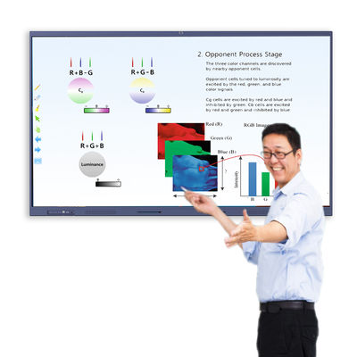Interaktives Whiteboard für den Bildungsbereich mit Android 11.0/12.0 OS LED/LCD-Bildschirm, 2 x 15 W/20 W Lautsprecher