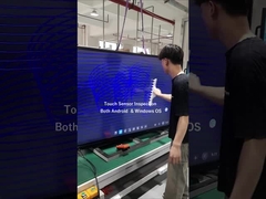IR intelligentes Brett Android LCD-Bildschirm- OS 11,0 13MP Camera For Conference
